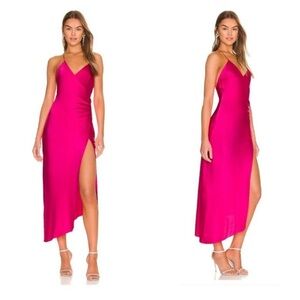 Ser.O.Ya NWT Emma silk dress in fuscia